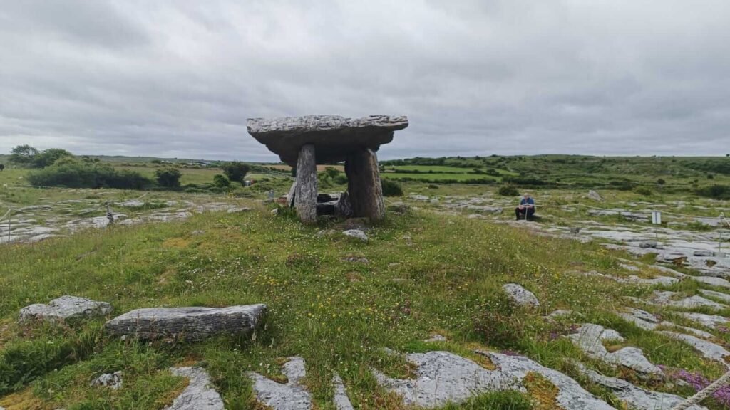 Poulnabrone Dolmen in the Burren, Ireland